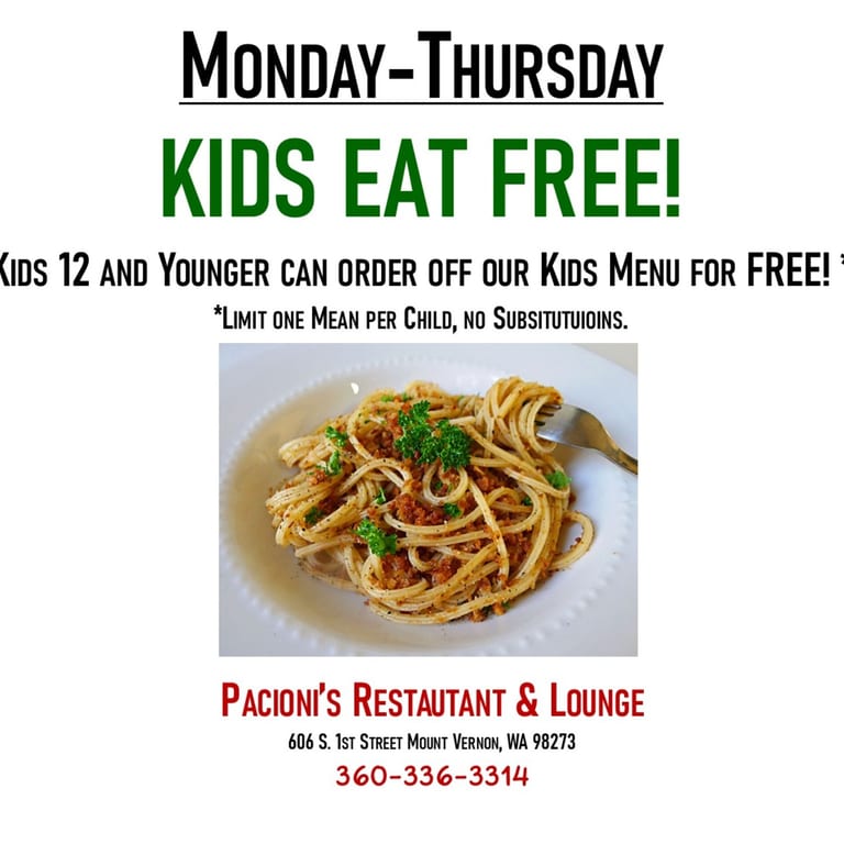 Kids Eat Free!