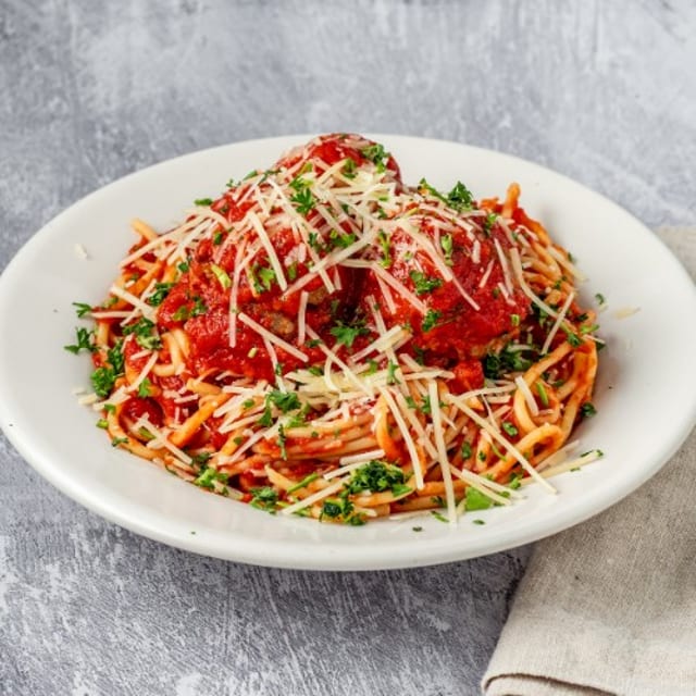 Spaghetti with Meatballs.